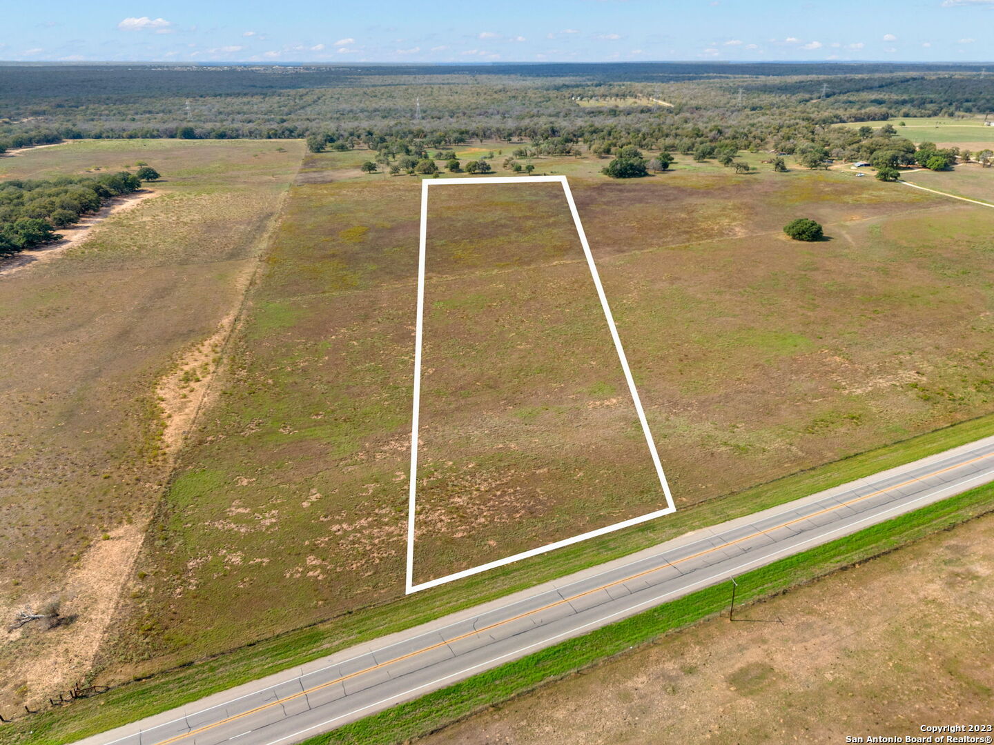 Photo of +/- 11 Acres Tract 2 State Hwy 123 in Stockdale, TX