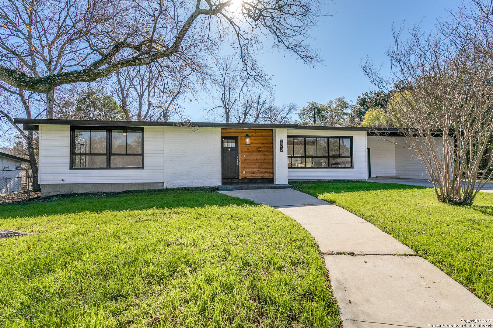 Open House Saturday 3/30 from 1-3PM ** Don't miss out on up to a 1% lender credit from Rapid Mortgage, LLC. Refer to agent remarks. Not a commitment to lend. Terms may apply **Discover the perfect blend of comfort and convenience in this Terrell Hills gem. This single-level, three-bedroom, two-bath home was taken down to the studs and completely revamped! Enjoy the security of new plumbing and electrical, a new roof, and redone ducting throughout the home all done in 2023. The foundation was also repaired and is under a 10 year warranty. The spacious reimagined open kitchen is a chef's dream, while beautifully refinished hardwood floors add elegance. Outside, a very large backyard and ample parking with a carport await. Plus, living here means being adjacent to shopping, dining, and countless activities. Embrace the best of both worlds - a peaceful haven at home and the excitement of city life just moments away. Don't miss this opportunity in Terrell Hills!