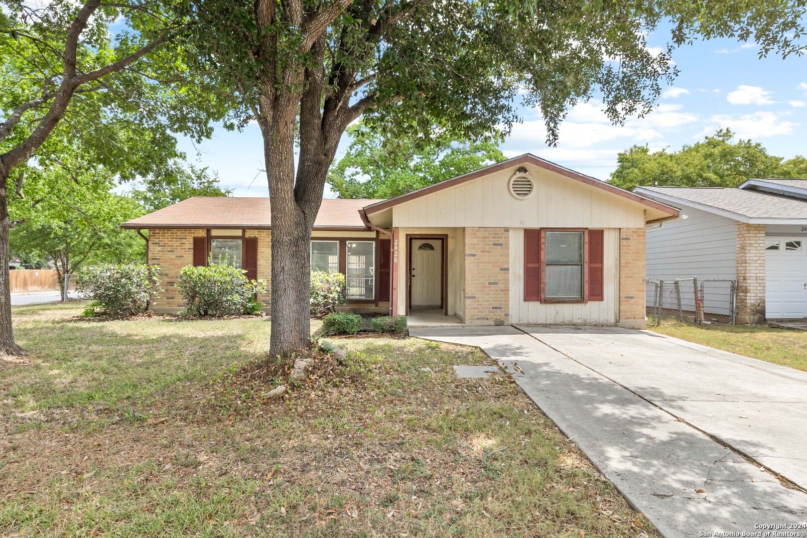 Property photo for 2426 FRENCH SEA DR, San Antonio, TX