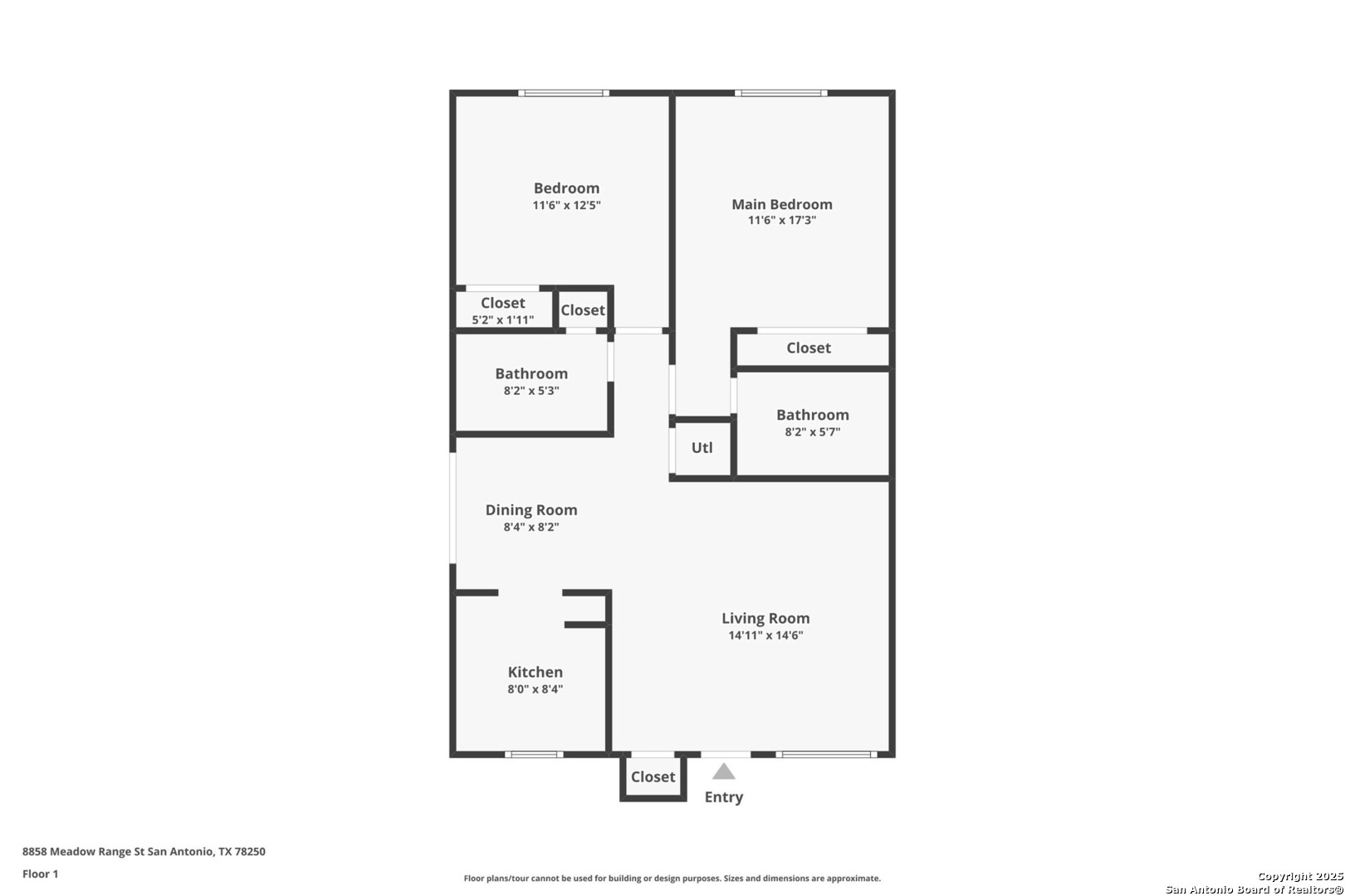 8858 MEADOW RANGE ST, San Antonio, TX 78250