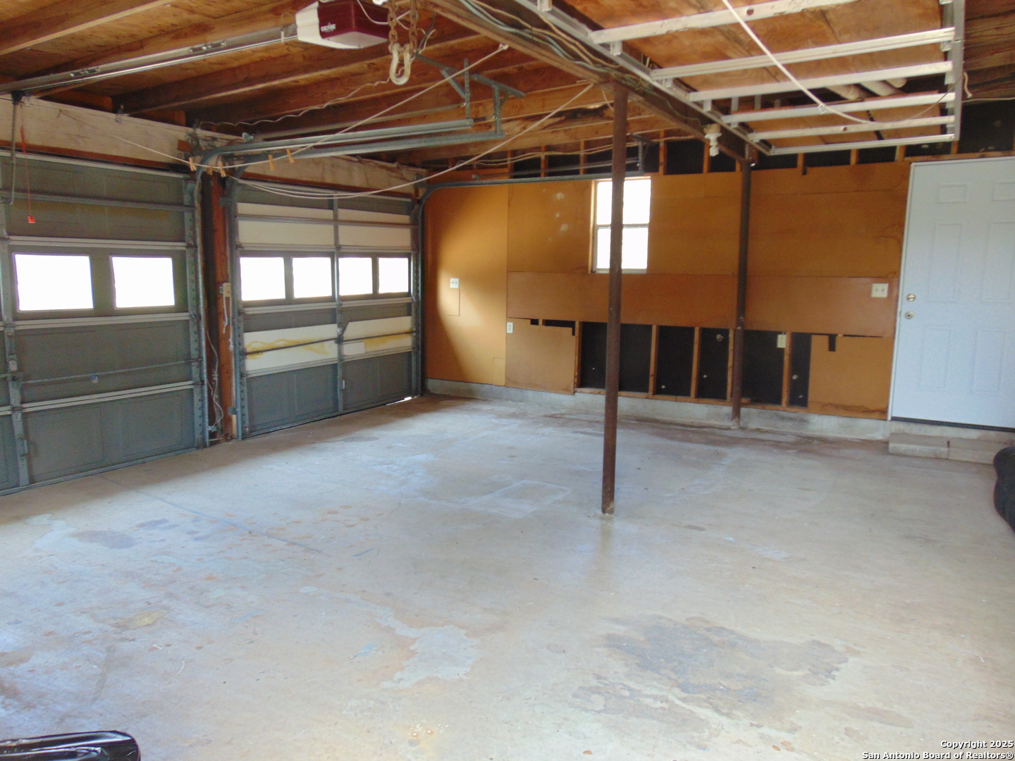 Interior of Garage
