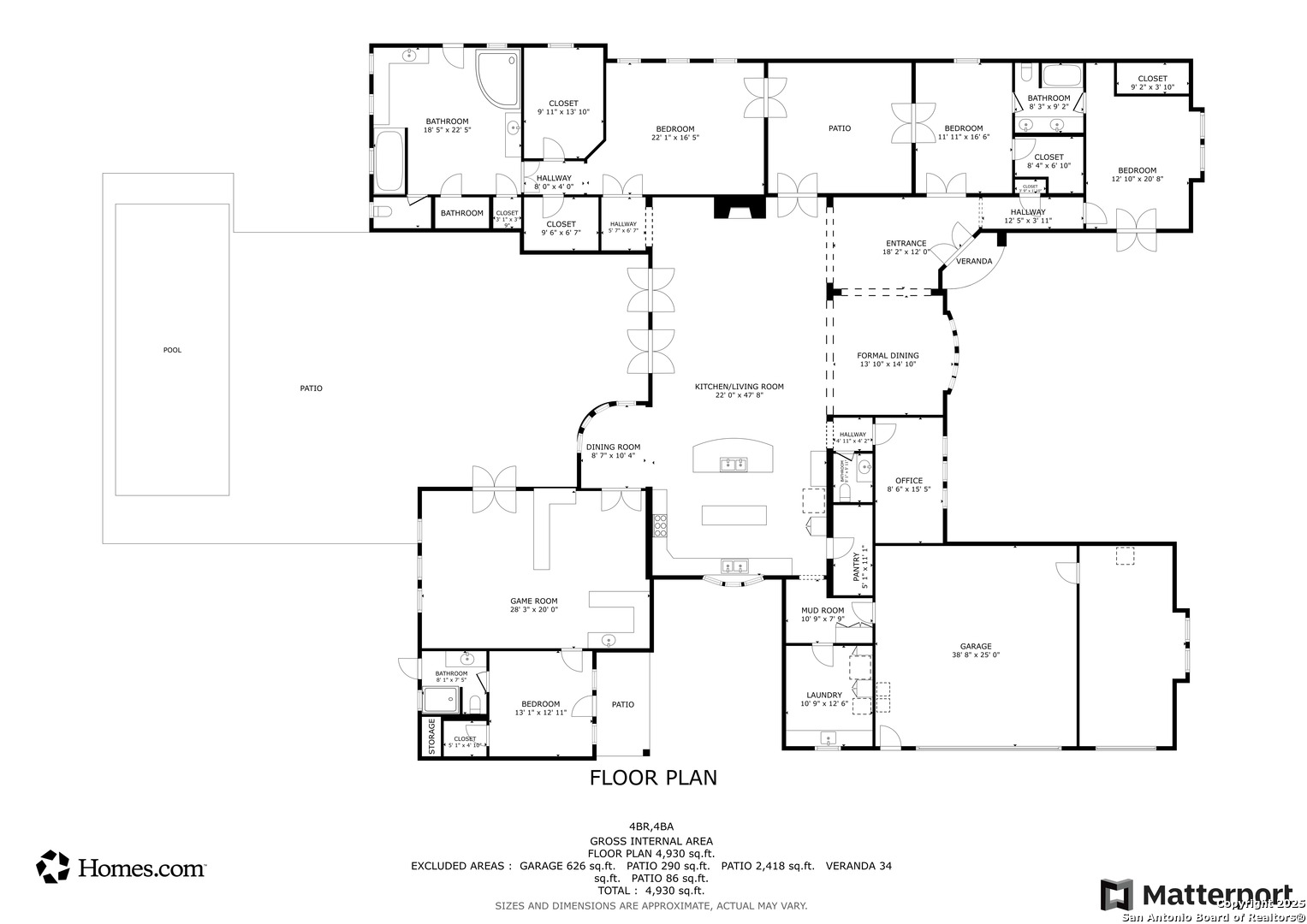Open Floor Plan