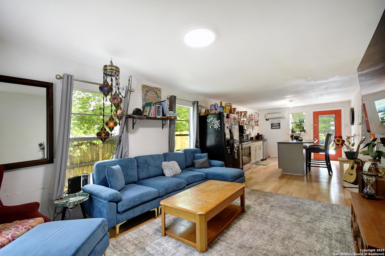 Living Room and Kitchen