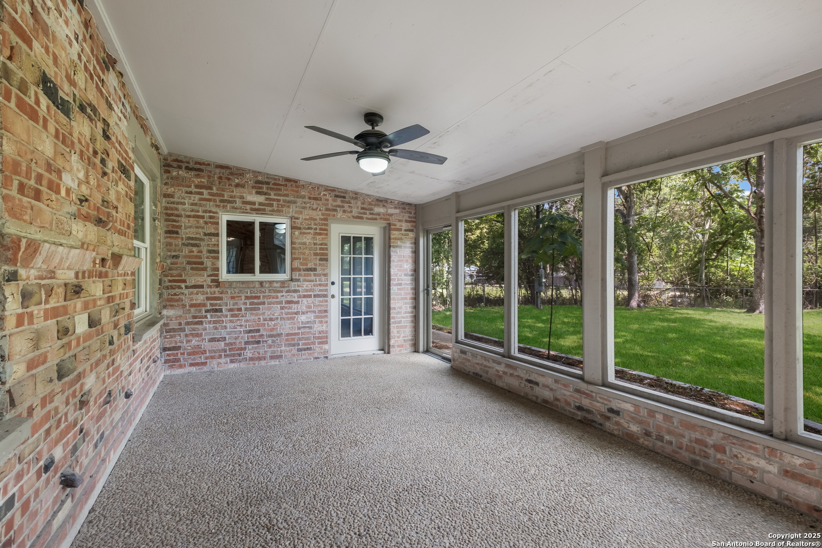 Main House enclosed porch