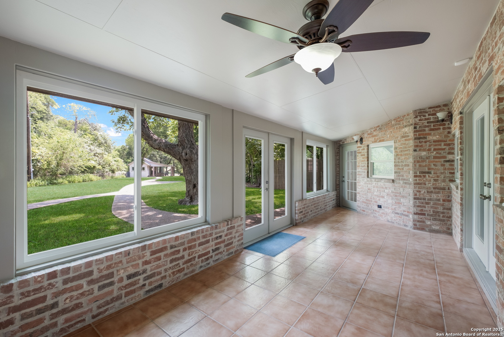 Main House enclosed second porch