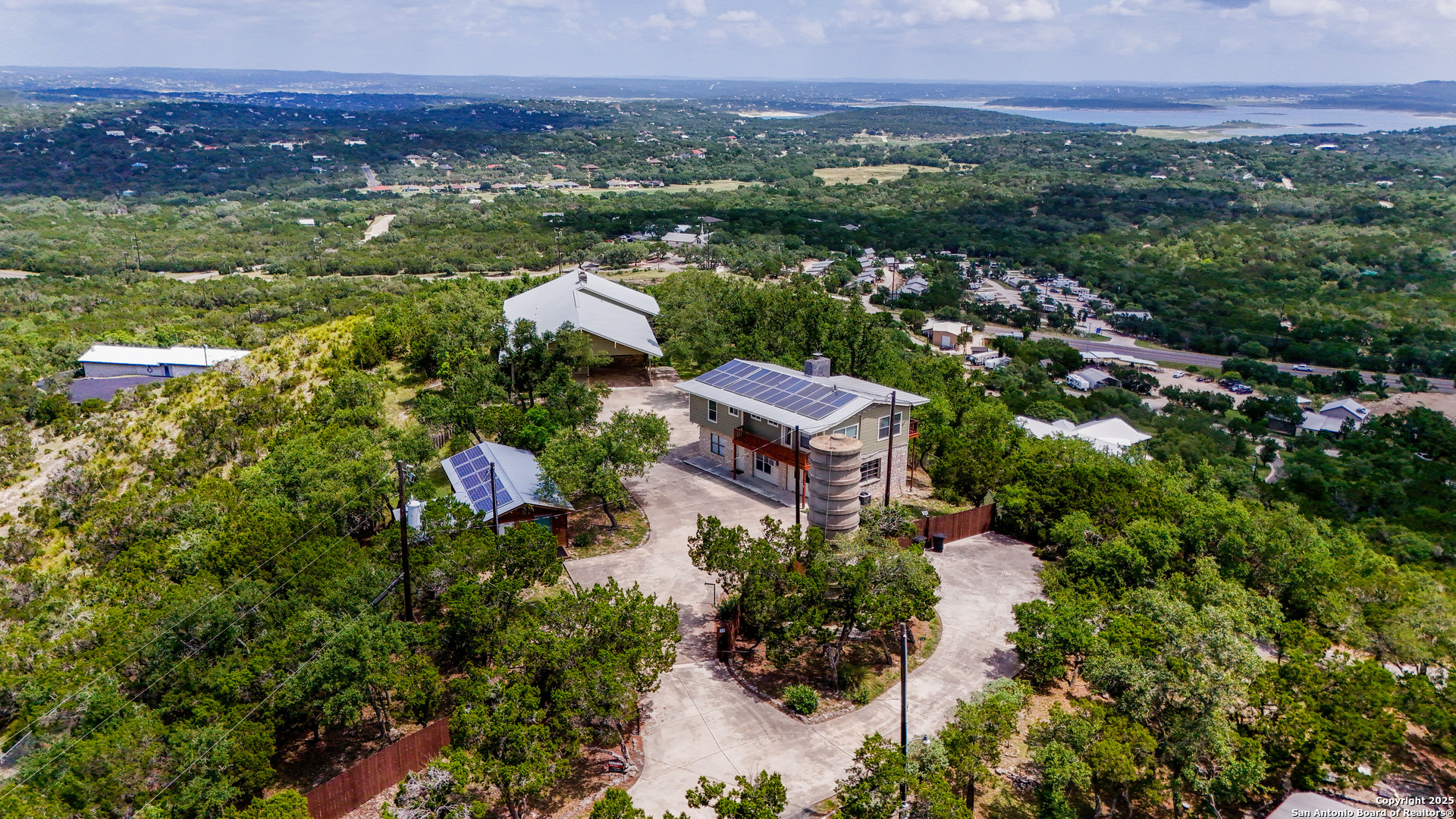 Panoramic view of homes