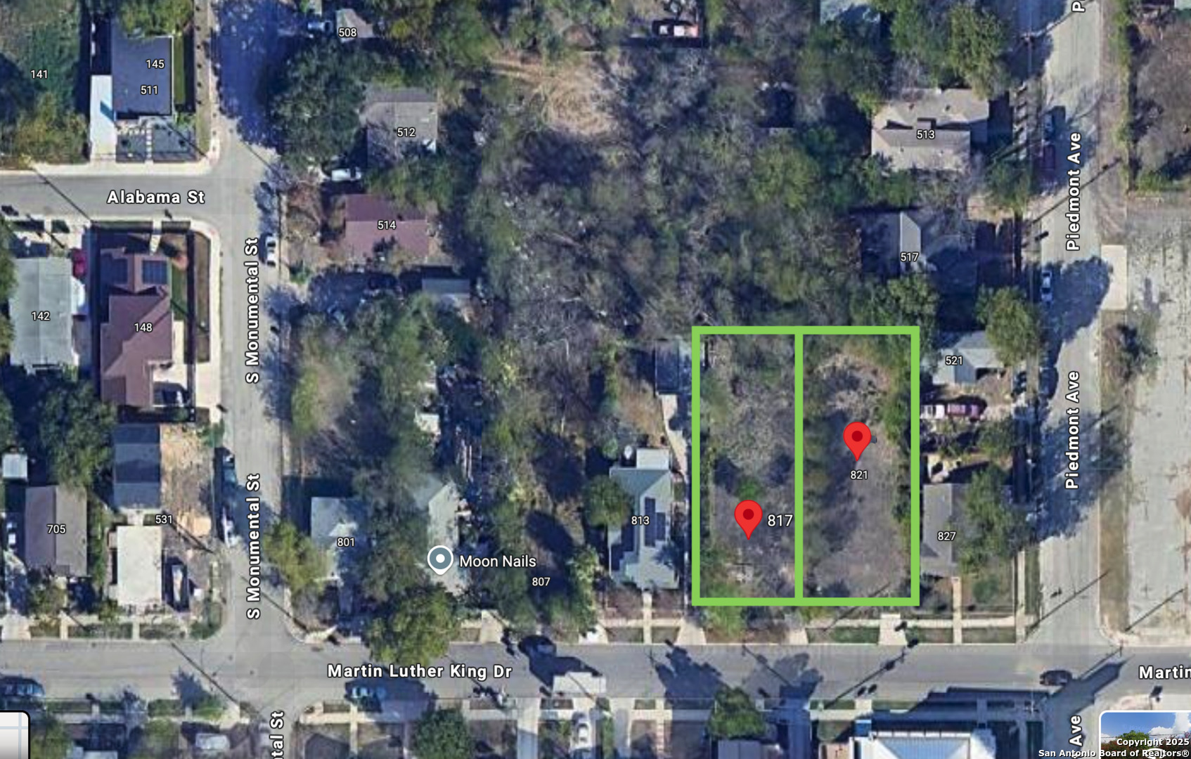 821 MARTIN LUTHER KING DR, San Antonio, TX 78203