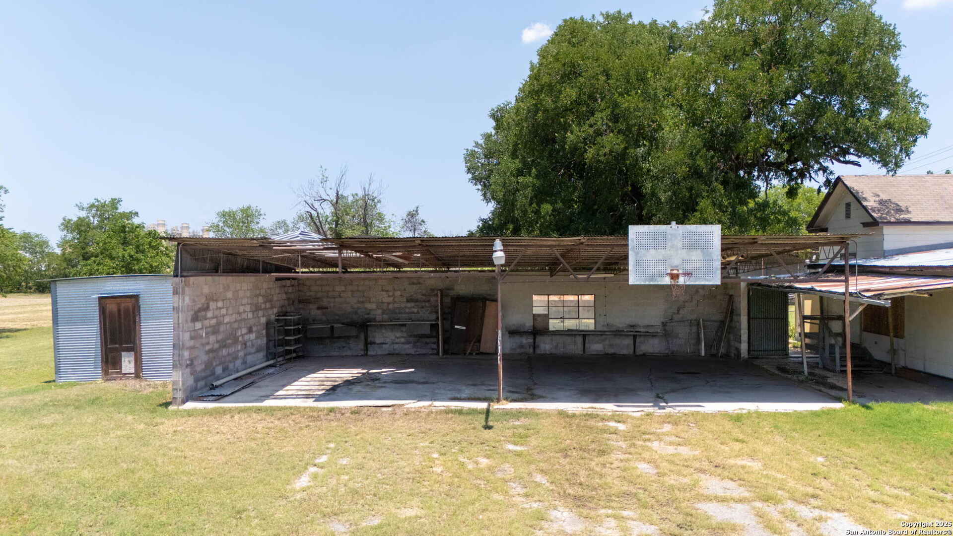 Workshop behind the main house