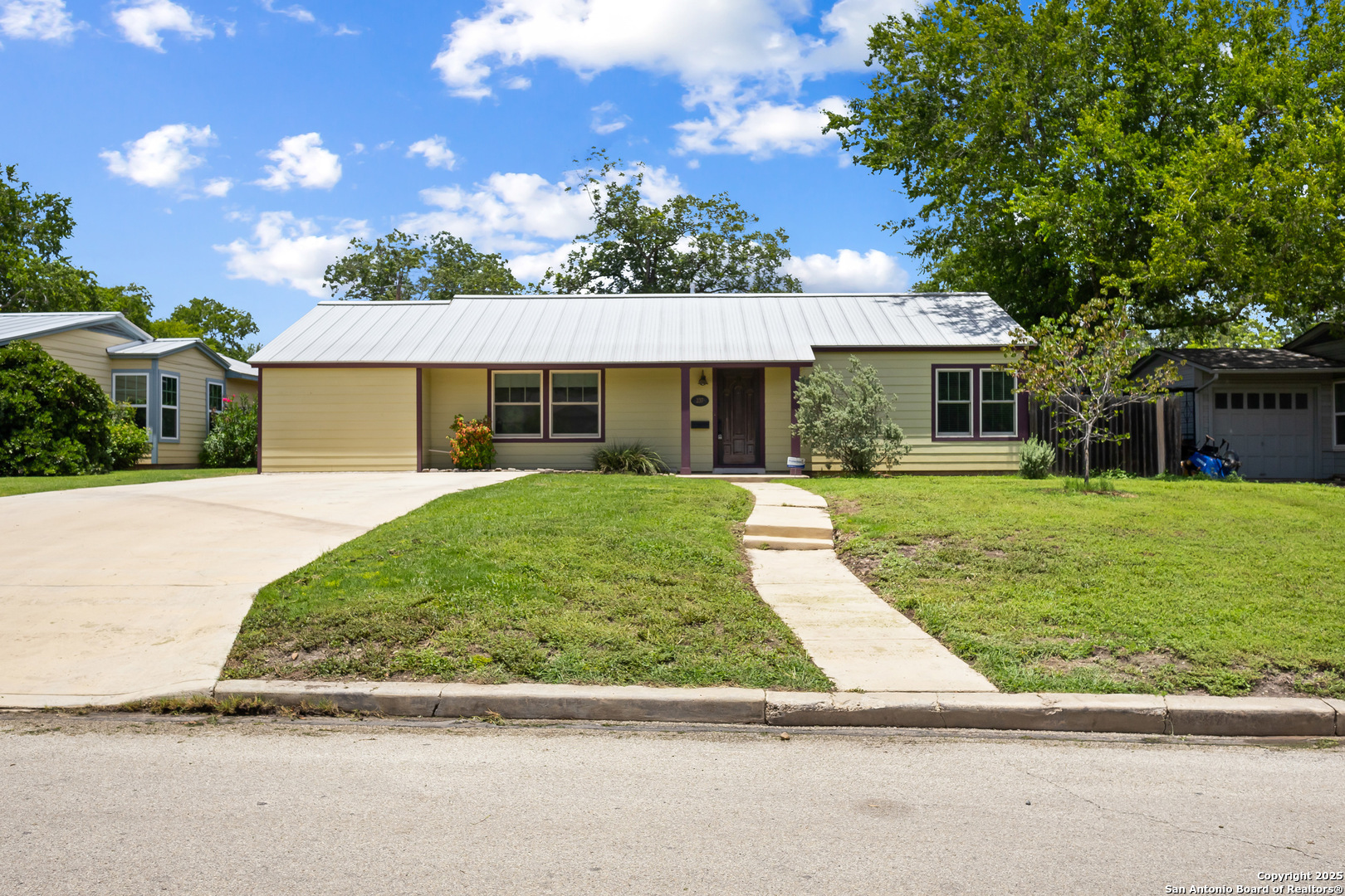 OPEN HOUSE SATURDAY & SUNDAY, JUNE 12 & 13, FROM 1pm TO 3pm.  Nestled in the highly desirable Terrell Heights neighborhood and also located within the sought-after Alamo Heights School District, this charming home offers the perfect blend of style, comfort, and convenience. Featuring 3 spacious bedrooms and 2.5 beautifully updated baths, modernized kitchen with sleek finishes, and a large family room, ideal for both everyday living and entertaining.   The thoughtfully designed layout includes generous living spaces filled with natural light, and the large backyard provides a private oasis perfect for outdoor dining, gardening, or play. Convenient to shopping and entertainment, this is a rare opportunity to own a move-in ready home in one of San Antonio's most established and beloved neighborhoods.