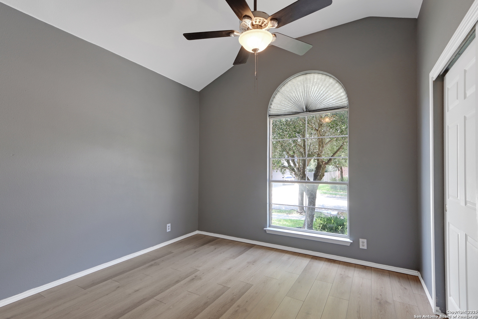Bedroom #3 with front yard view