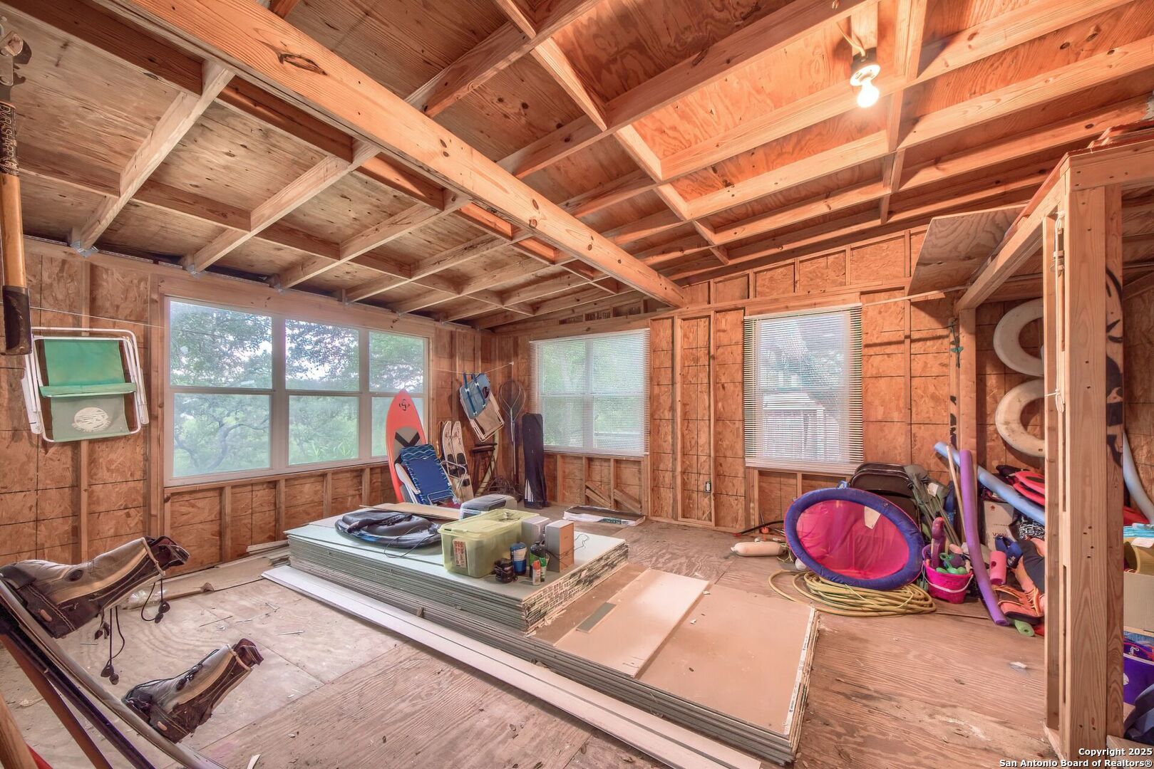 Unfinished downstairs primary suite