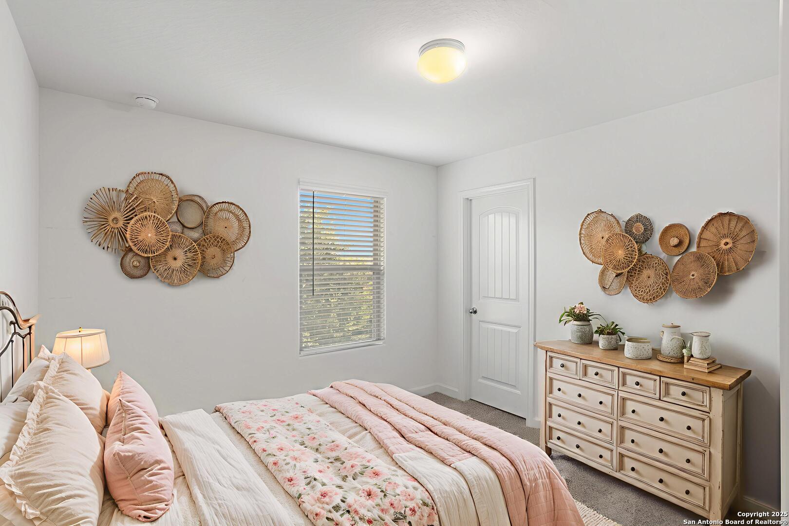 virtually staged bedroom