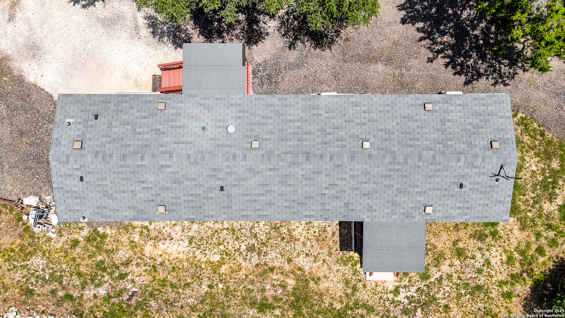 AERIAL PICTURE OF THE MOBILE HOME