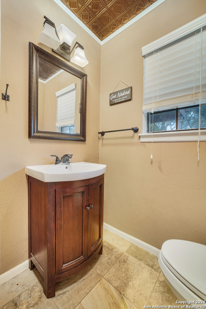 half bath downstairs