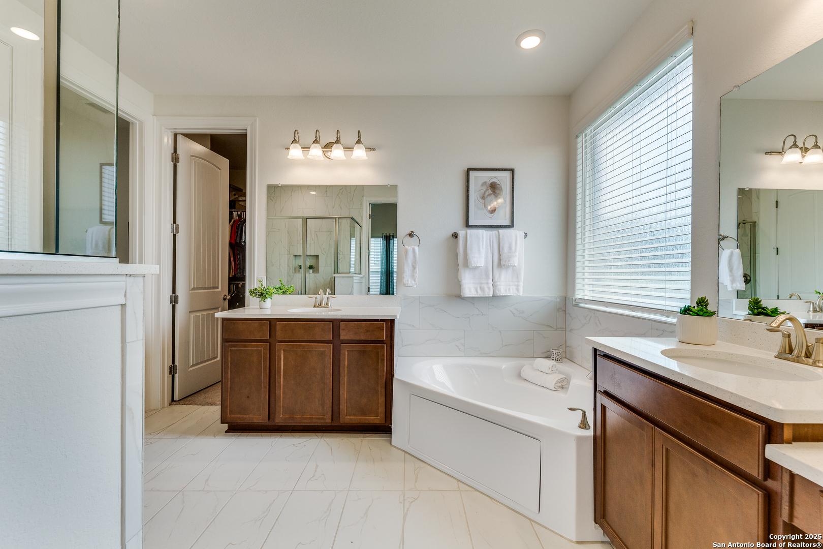 Primary bathroom suite 