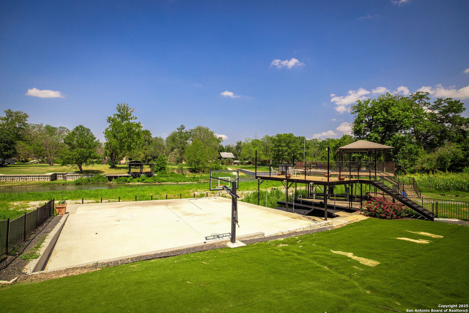 Pickle Ball/ Basketball Court on the water