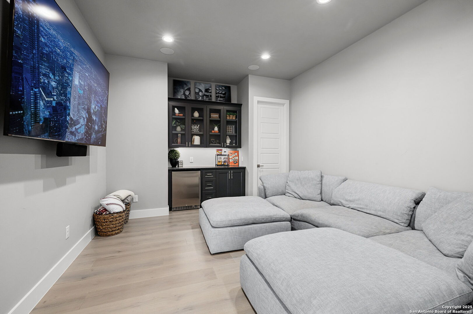 Dedicated media room