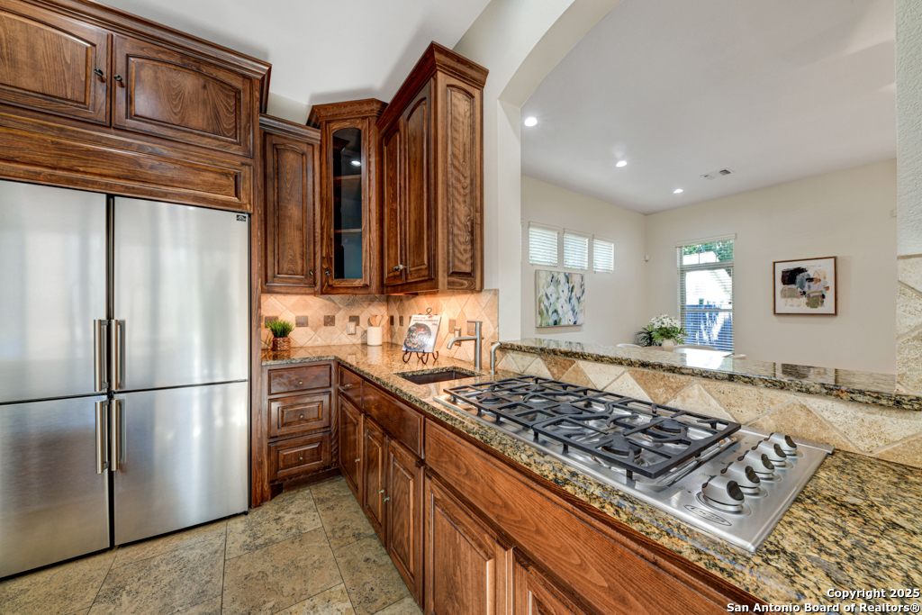 Gas cooking, down draft, second sink