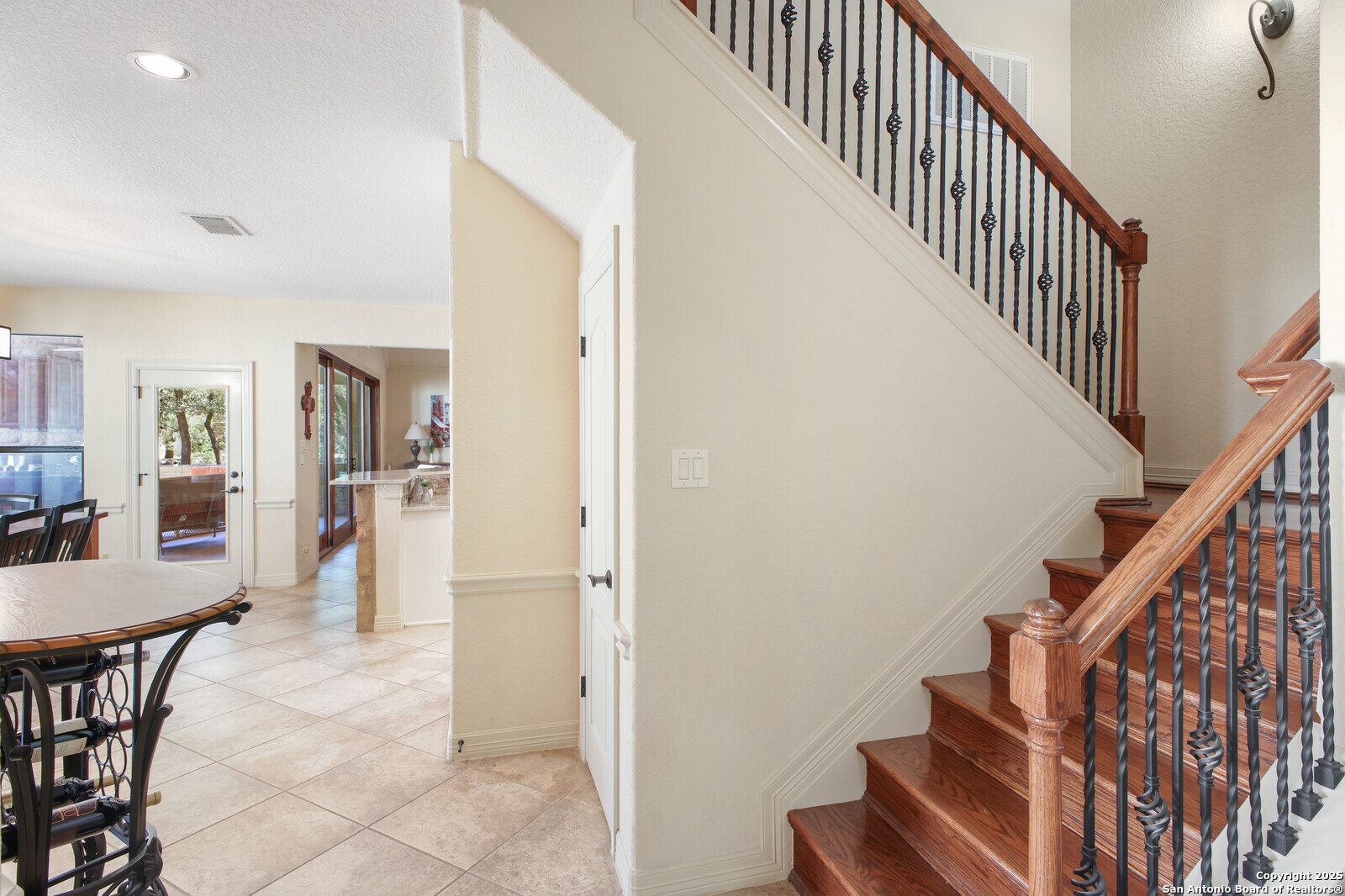 only stairs in the home for access to bonus room