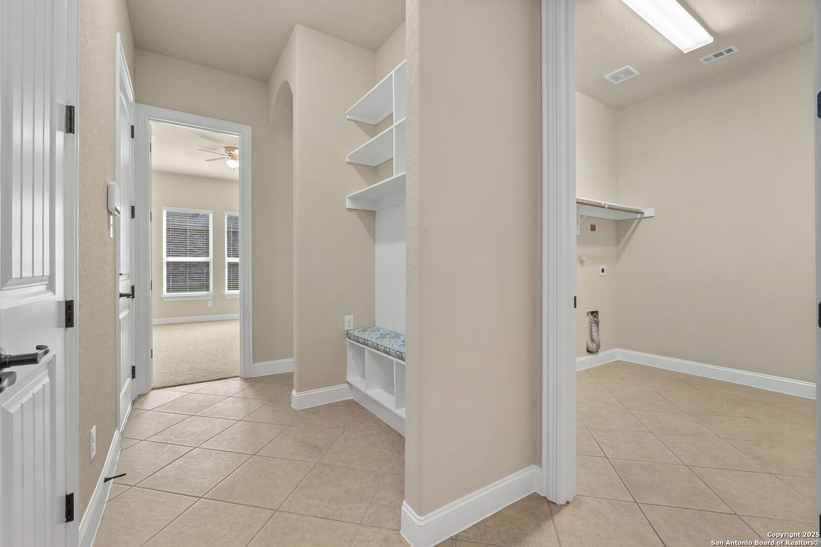 Mud Room, Laundry, 4th Bedroom End of Hall