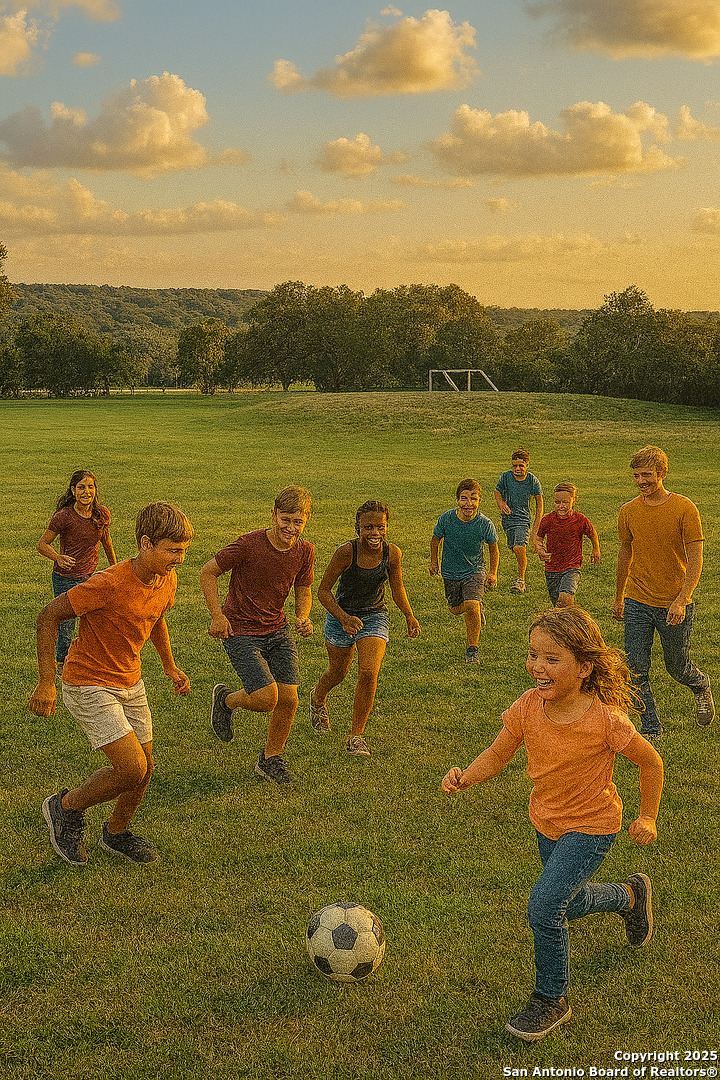 Sports park for residents