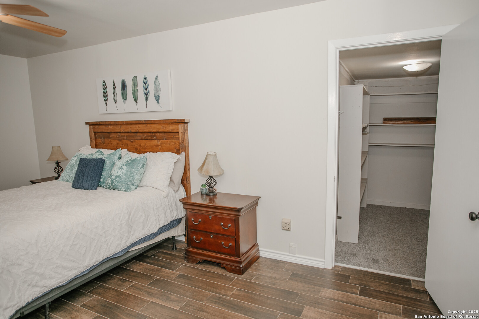 Primary Bedroom with Walk In Closet