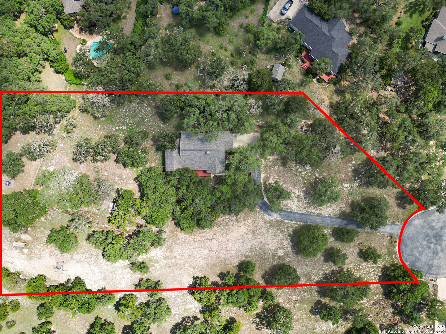 Fenced 1.57 of total 5.33 acres