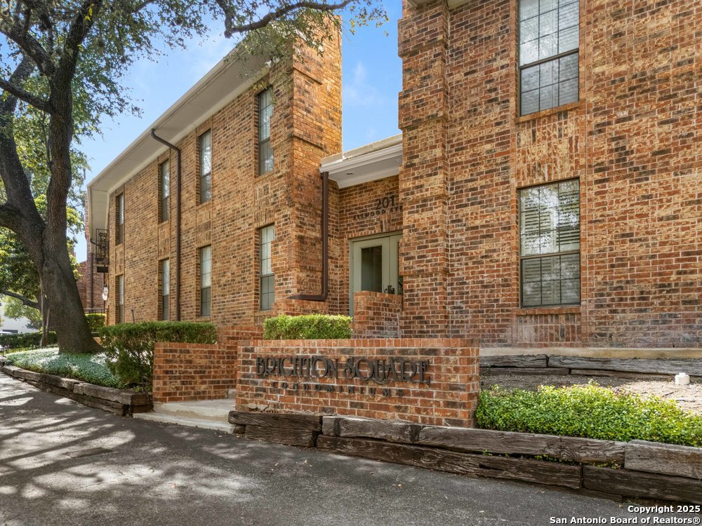 Beautifully maintained FIRST-FLOOR condo in the heart of Alamo Heights! With 2 bedrooms, 2 bathrooms and 1365 sqft. of living space, this immaculate unit offers comfort, convenience, and a lock-and-leave lifestyle. Spacious primary suite has full en-suite bath. Flexible second bedroom could be used as a guest room or office space. Kitchen is light and bright and offers access to the back patio and parking. There is a reserved covered parking space for this unit. Surrounded by top restaurants, artisan coffee shops and boutique shopping.  Minutes to the Pearl District, Brackenridge Park and the Broadway corridor. Award-winning Alamo Heights schools. Enjoy a low-maintenance, lock-and-leave lifestyle in one of San Antonio's most desirable neighborhoods. Move-in-ready!