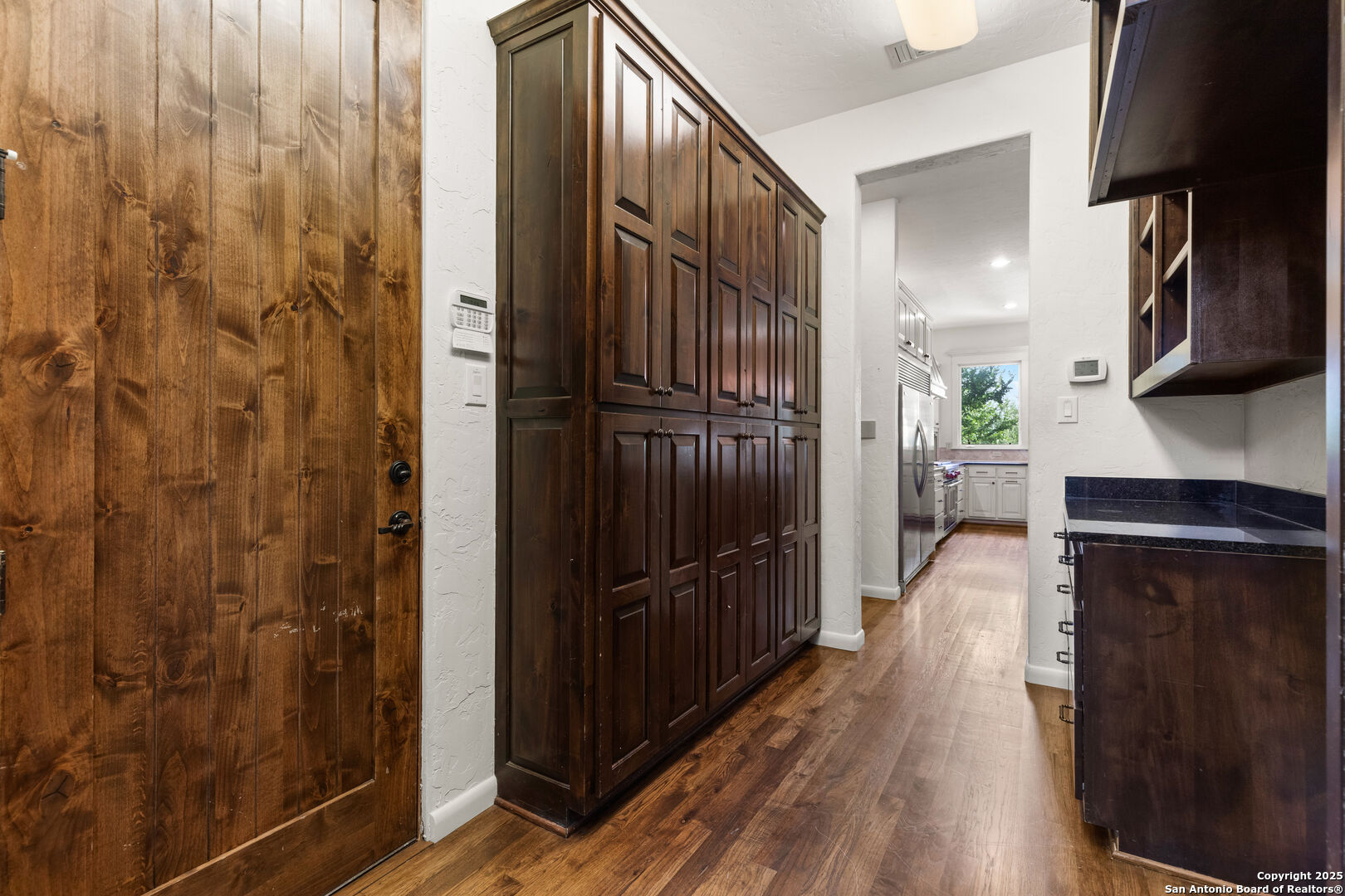 pantry area off kitchen