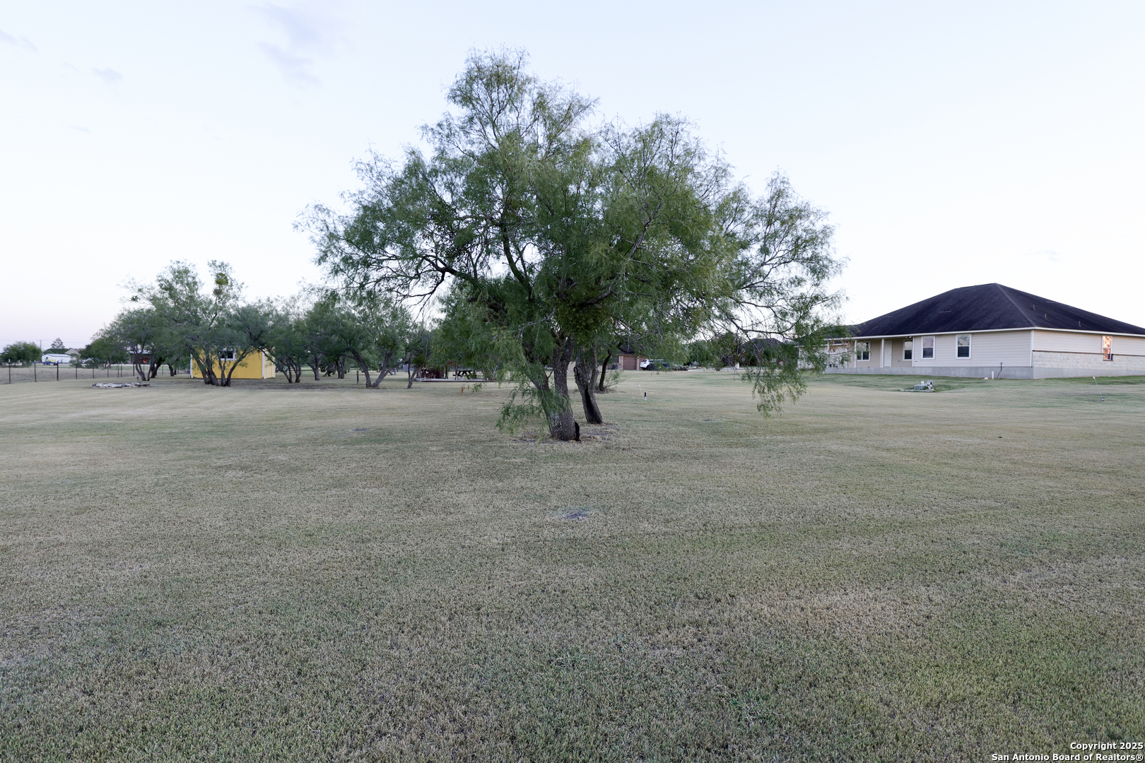 From rear of property