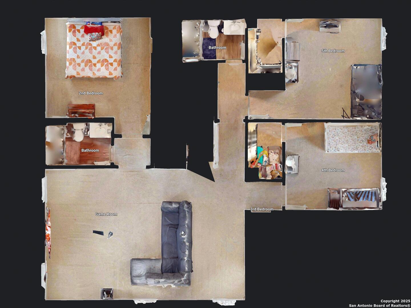 2nd Floor:  Floorplan