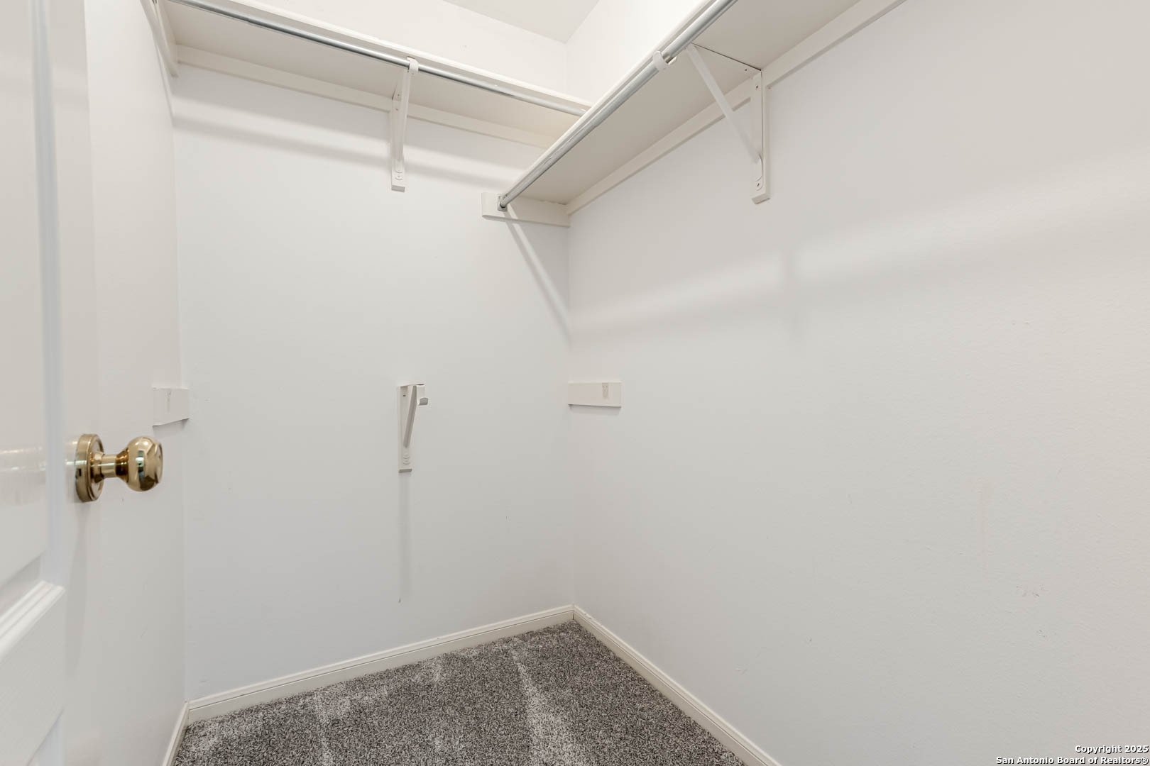 Walk in closet in extra bedrooms