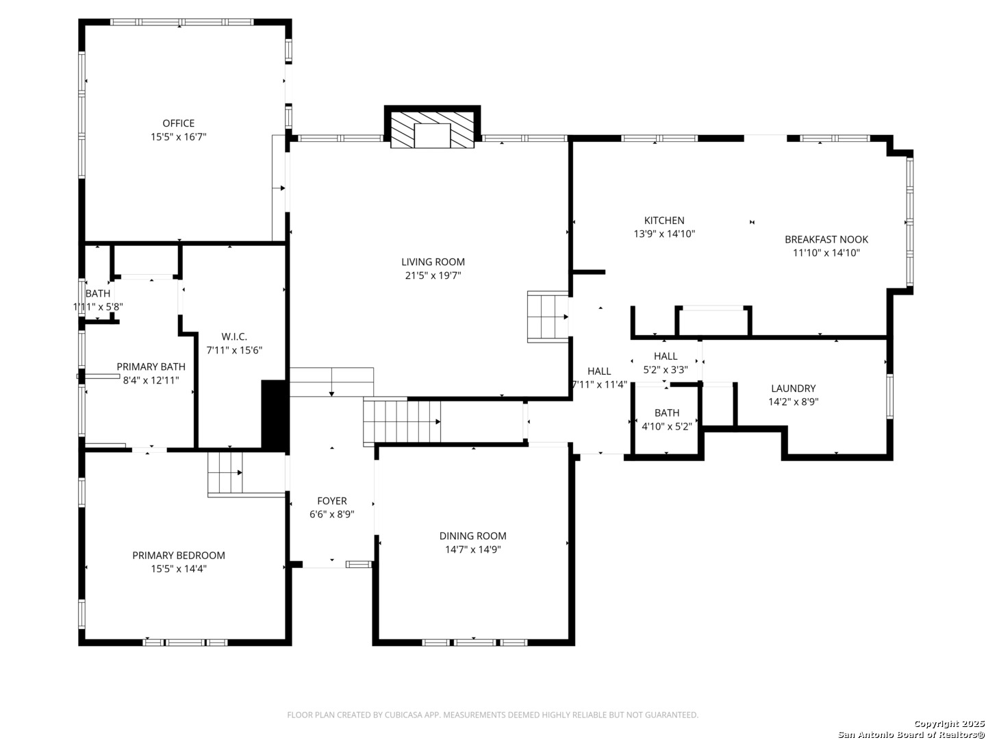 1st level floor plan