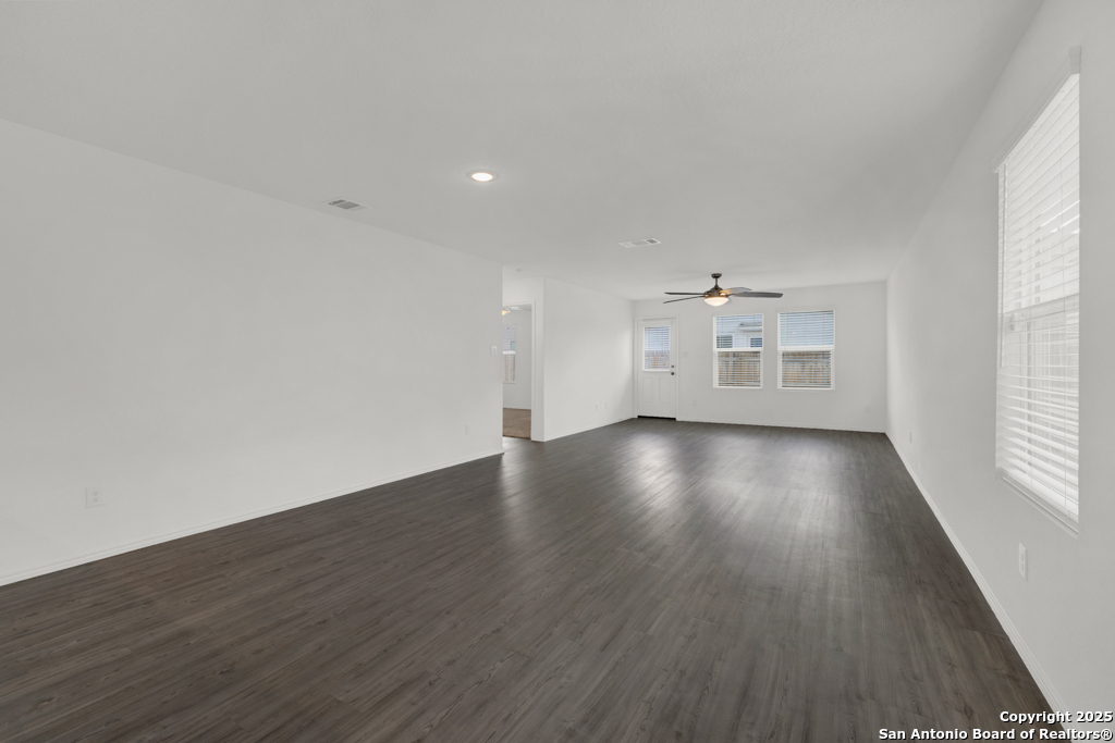 Looking at the living space!  Plenty of room!