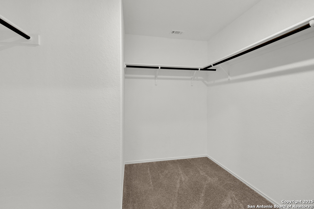 Primary walk in closet