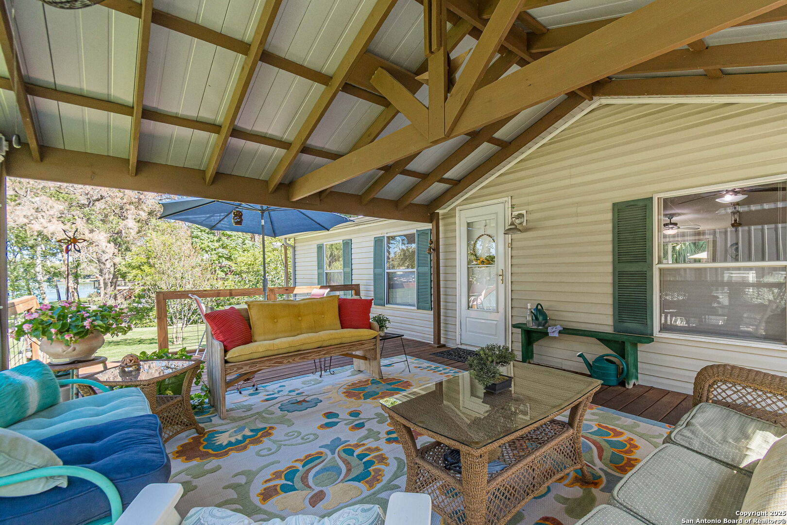 Great lake views from the deck