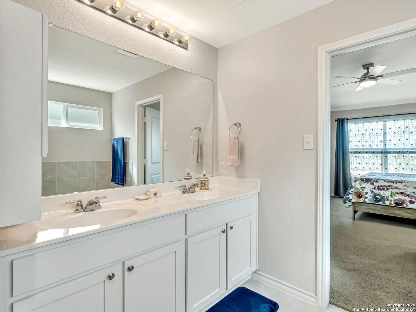 Featuring dual vanities and a HUGE walk in closet!