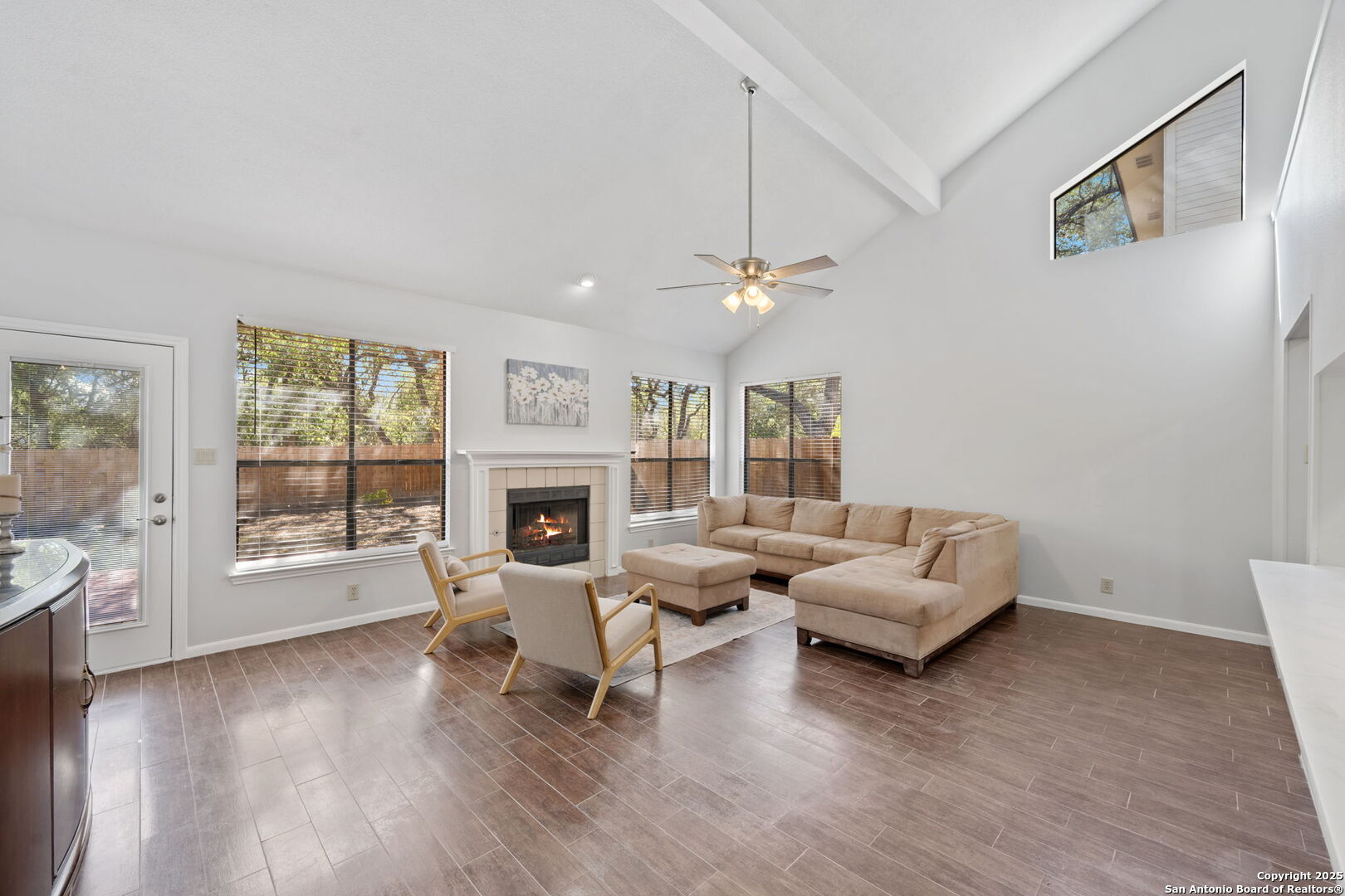 Cozy Fireplace in Familyroom