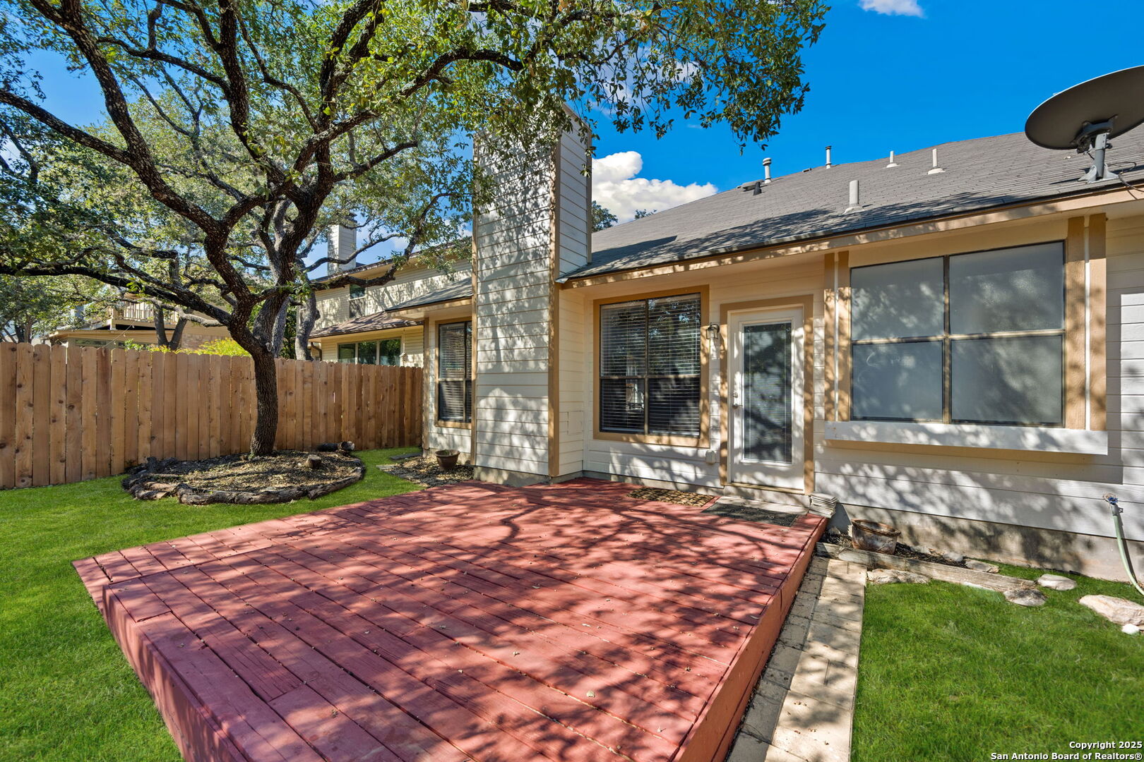 Grass in photo enhanced