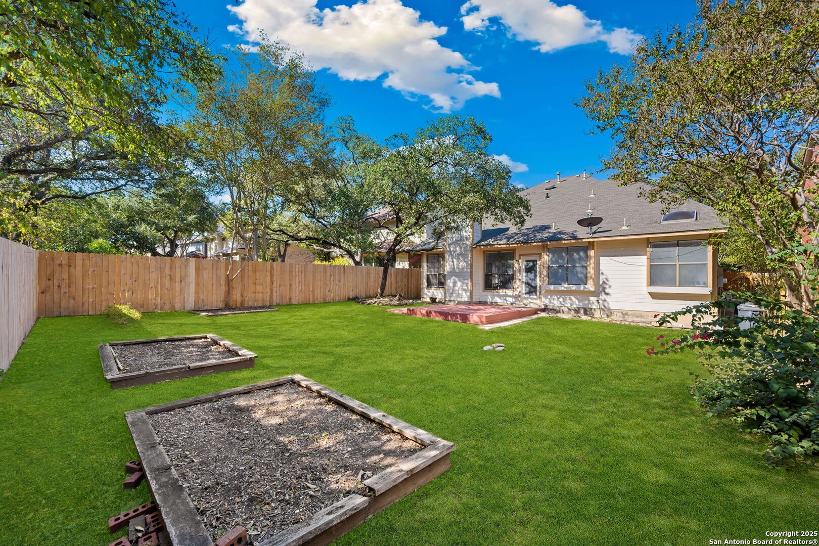 grass in photo enhanced