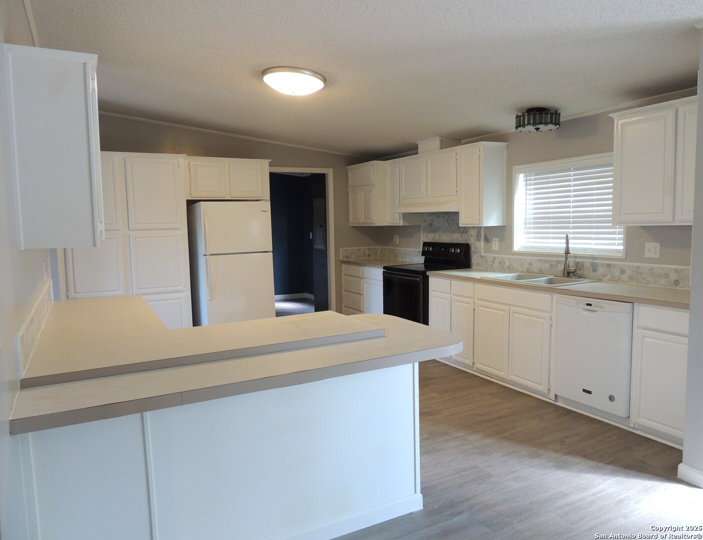 LOTS of Cabinet and Counter Space