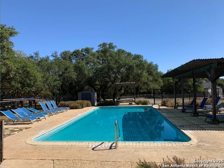 Smaller pool behind the HOA office