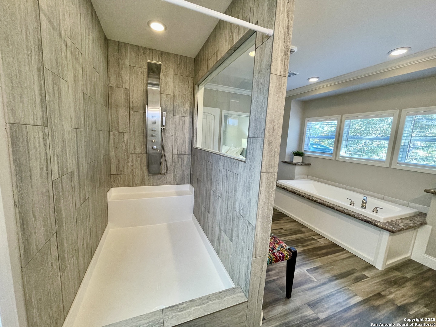 Multi-function, full body massage shower