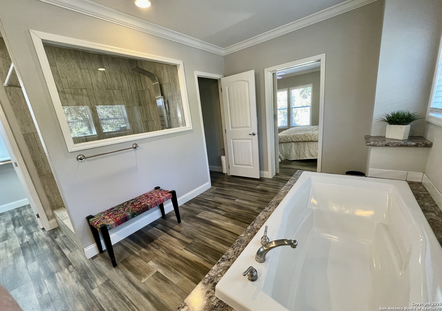 Garden tub & full body massage shower