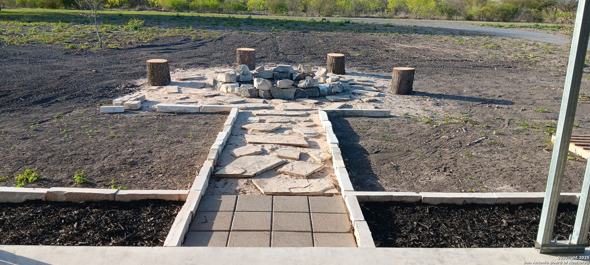 Front of Home Fire Place