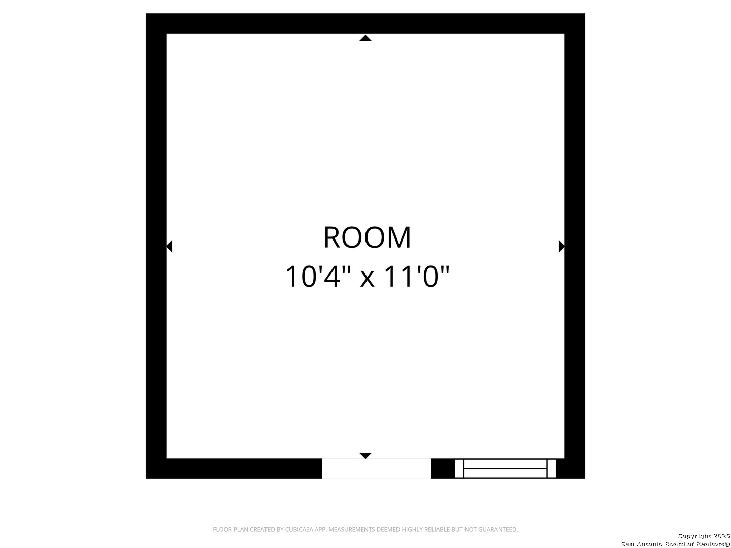 BONUS ROOM FLOOR PLAN