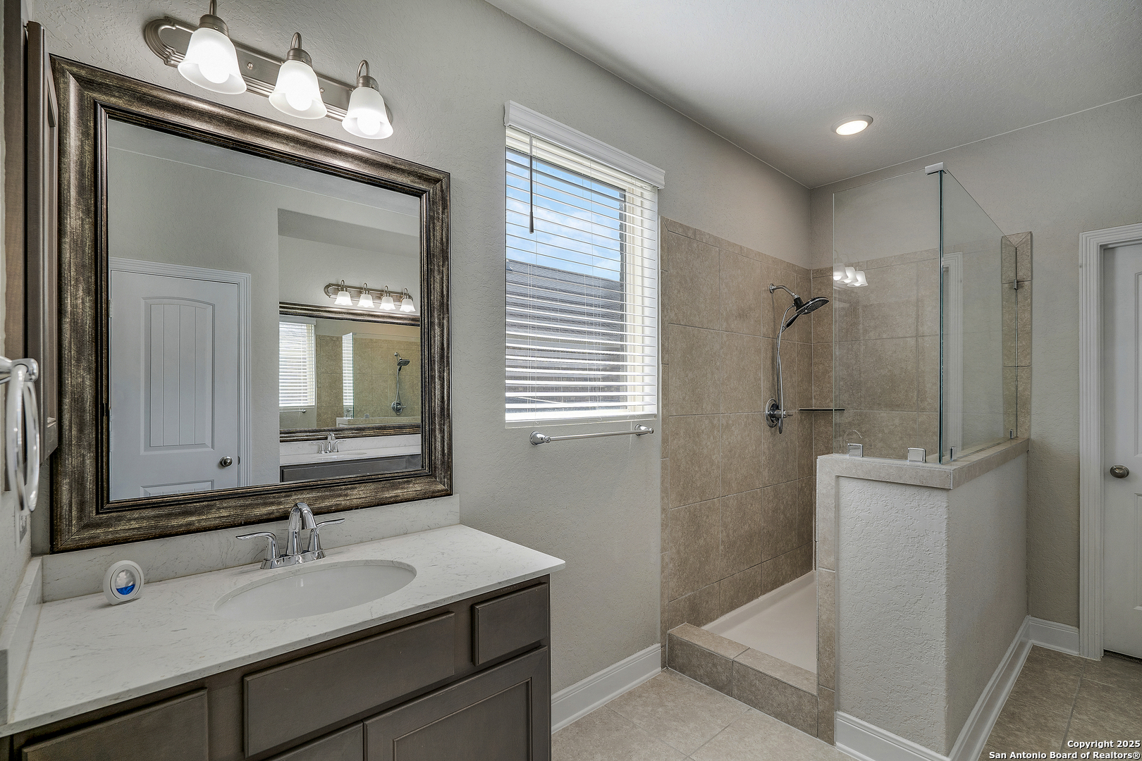 Primary bath, walk-in shower