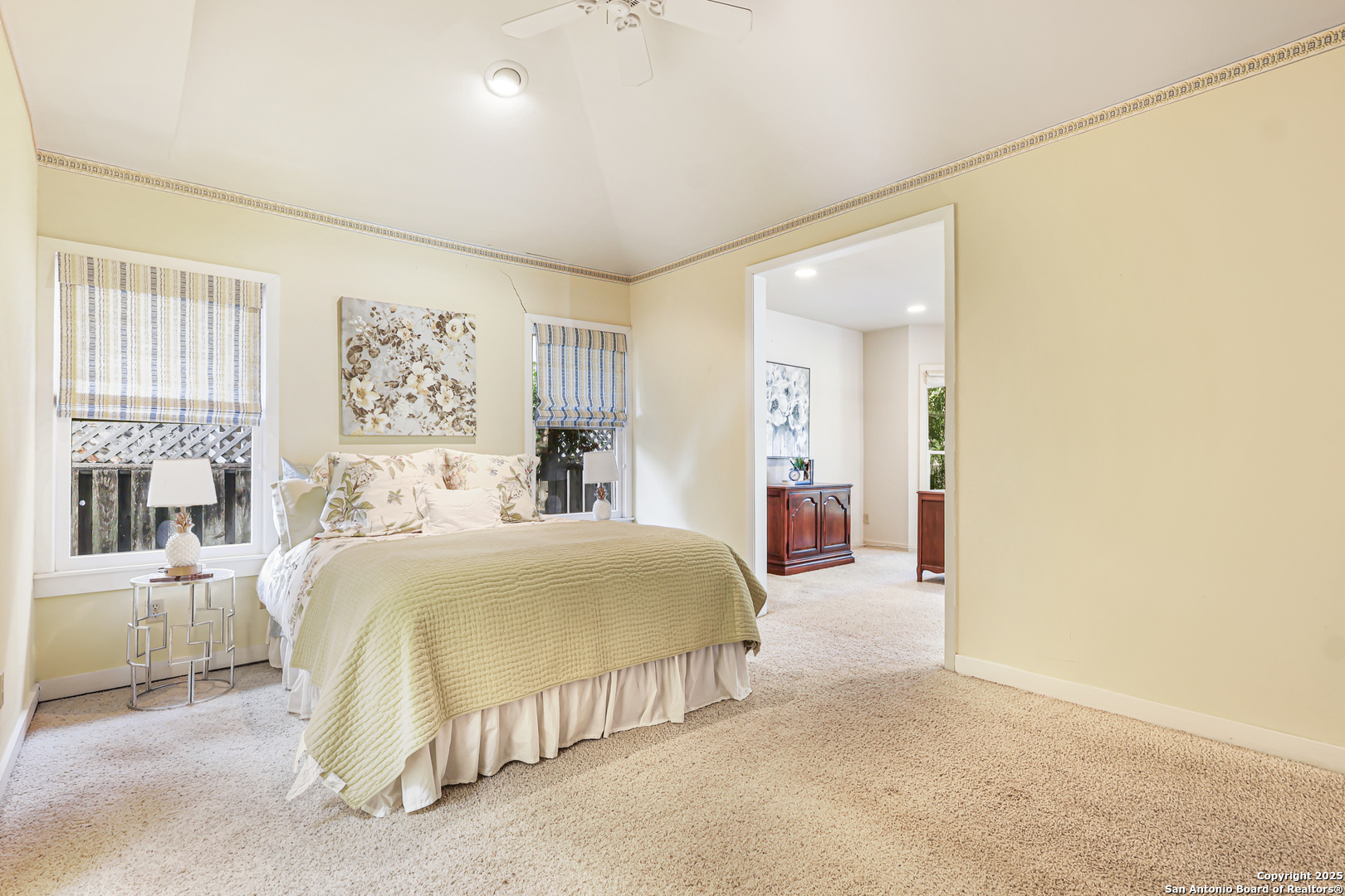 Spacious Primary Suite with Study