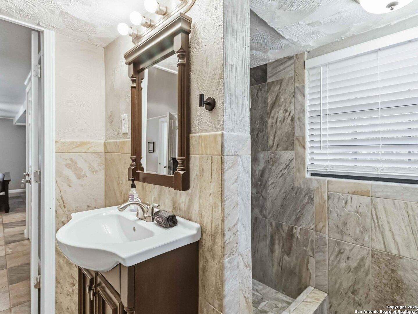Shower only with one vanity.