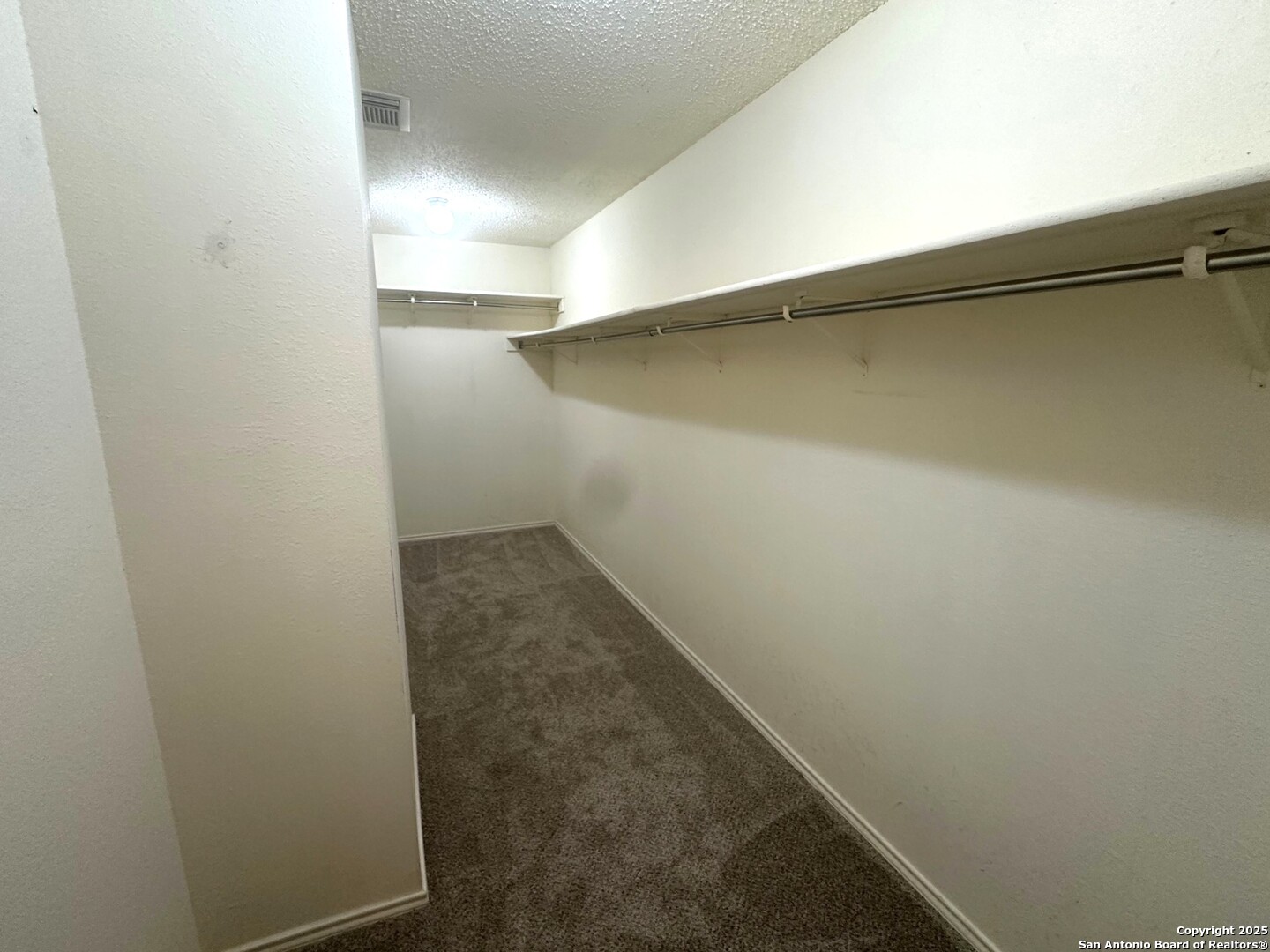Primary walk in closet